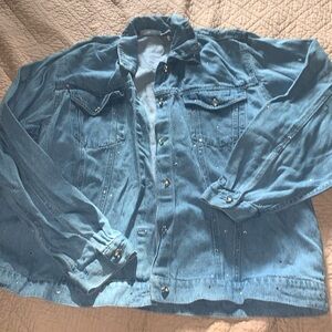 BEDAZZLED DENIM JACKET ‼️